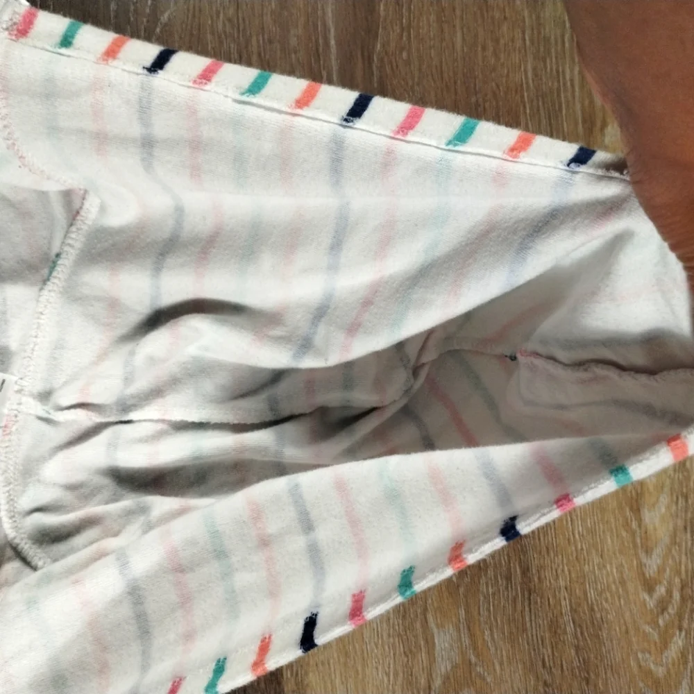 Carter's Girls Hooded Cover-Up Zip Up Striped Colorful Size 5T - Picture 14 of 16